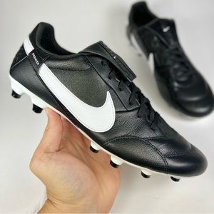 Nike Premier III 3 FG Black White Soccer Cleats